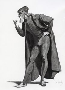 Illustration from Masques et Buffons